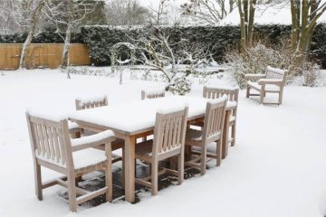 Sind Gartenmöbel im Winter günstiger